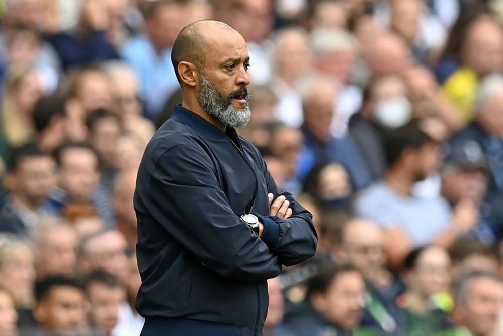 Nuno Espirito Santo élu entraîneur du mois d'août en Premier League. afp