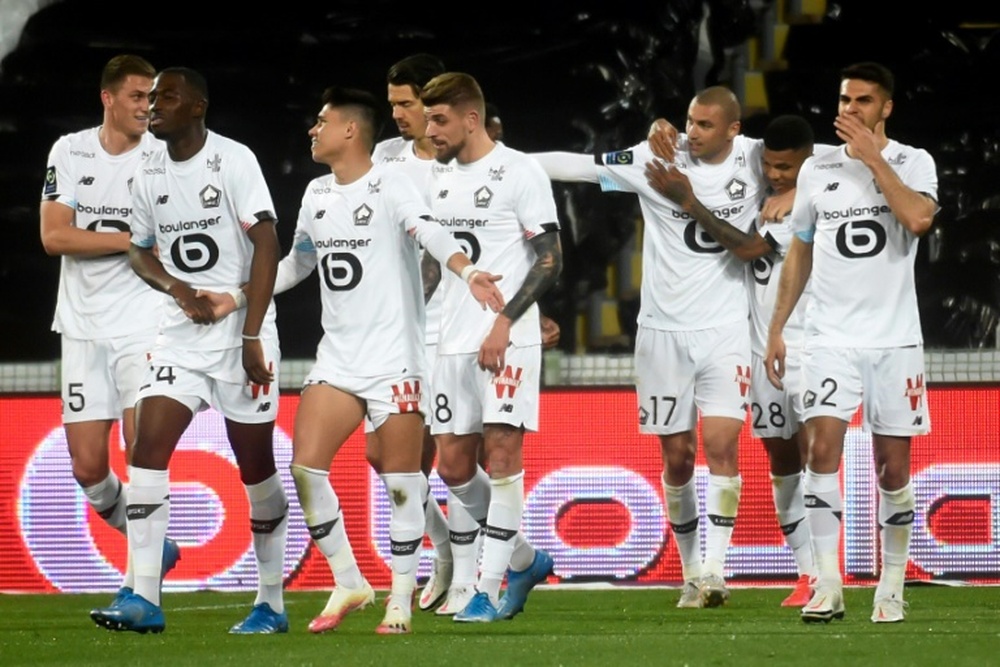 Compos probables : Lille-Wolfsburg. AFP