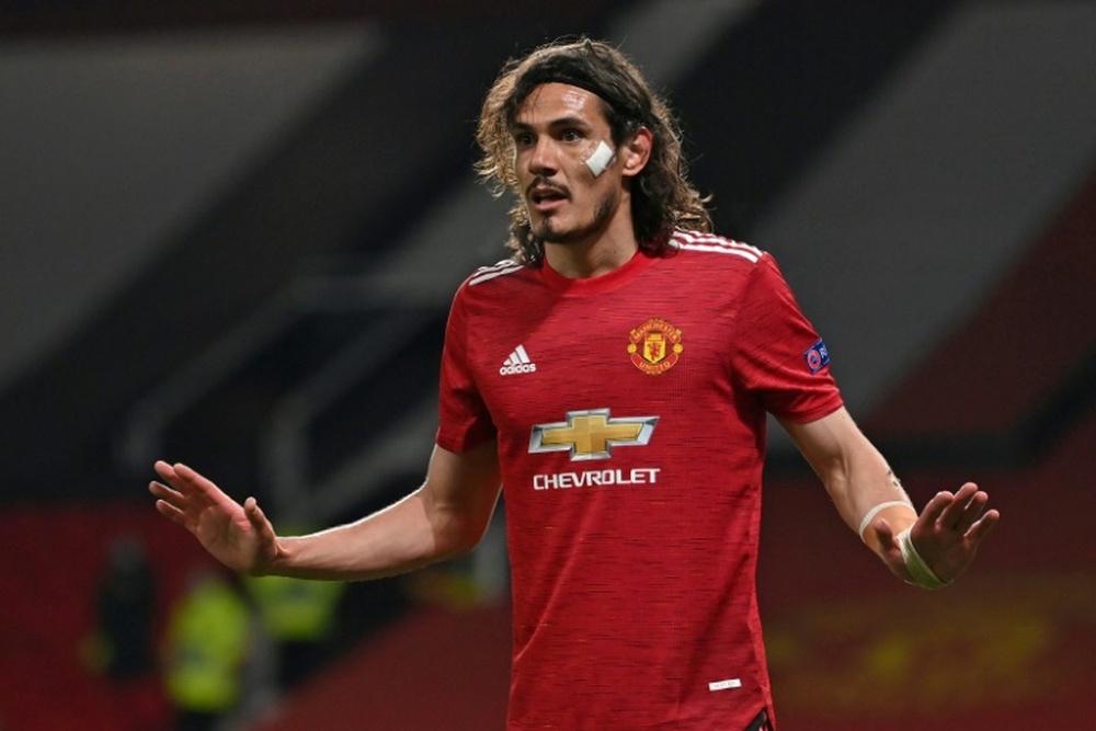 Cavani, forfait pour affronter les Young Boys. AFP