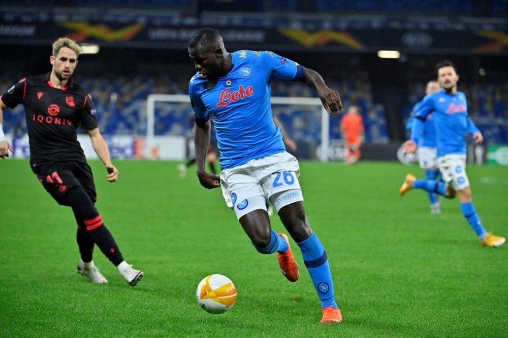 Koulibaly, obiettivo invernale del Chelsea. AFP