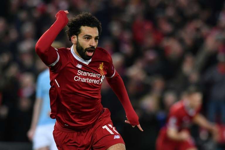 salah trains with liverpool ahead of city second