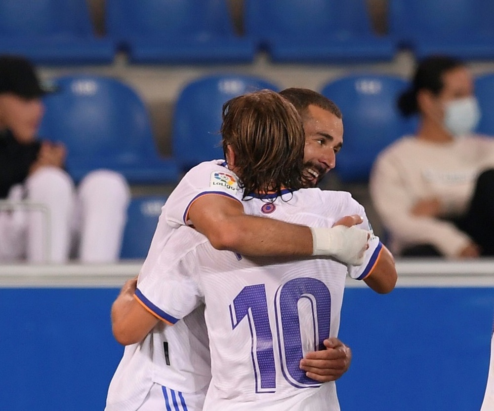 Modric está pronto para voltar. AFP