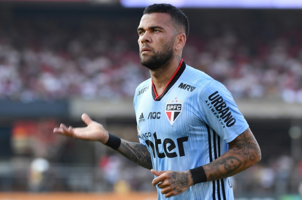 Dani Alves vers Flamengo. afp