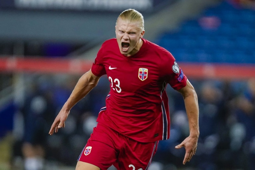 Erling Haaland : Je ne marque pas assez de buts. afp