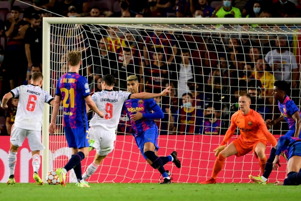 En Allemagne, le public et les médias se moquent du Barça. AFP