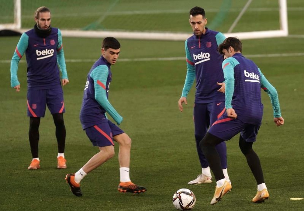 O futuro do Barça depende de quatro renovações cruciais. EFE /Rafa Alcaide