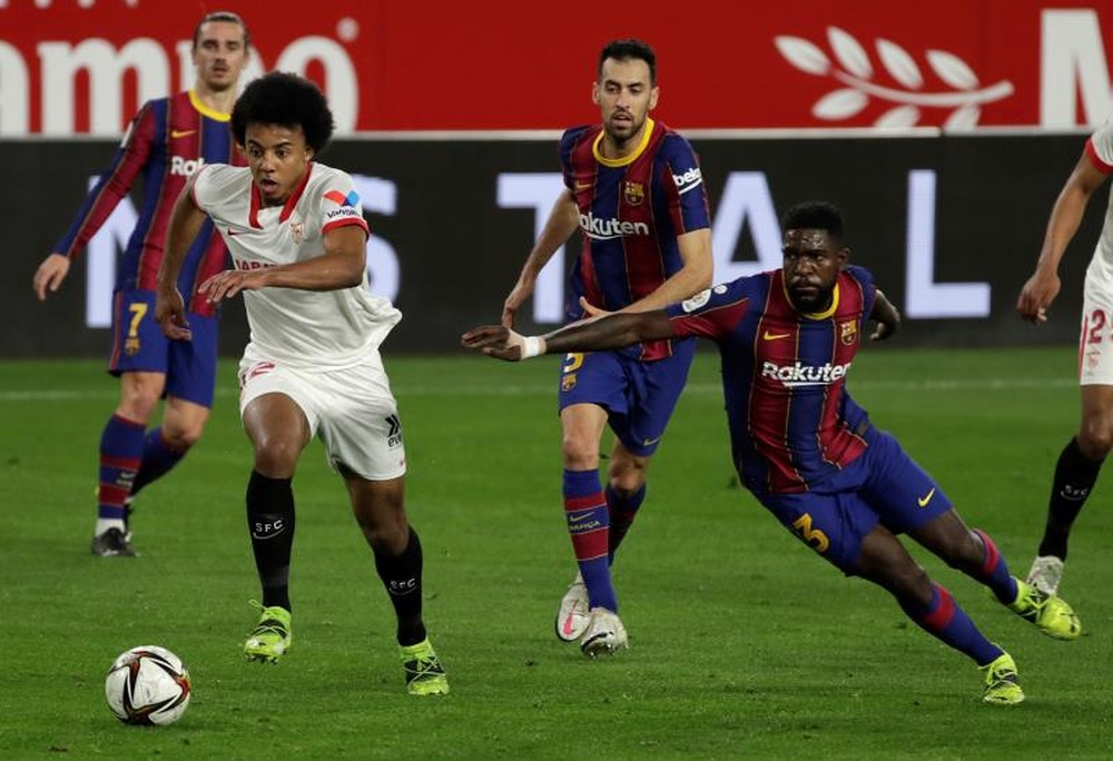 Le match Séville-Barcelone reporté. EFE