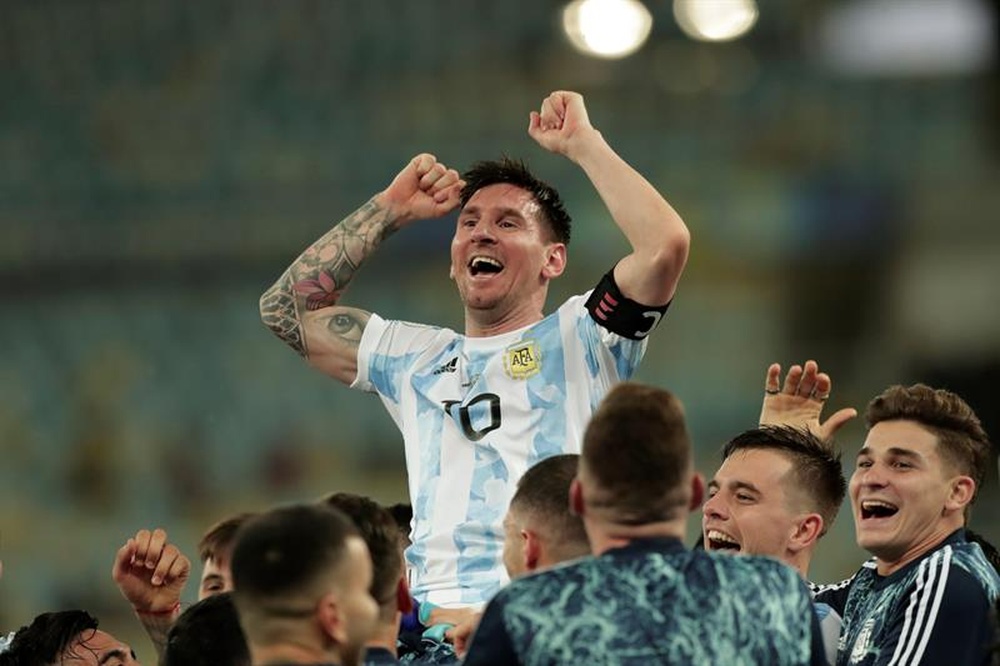 Messi utilizará a sua cláusula ProArgentina esta semana.EFE