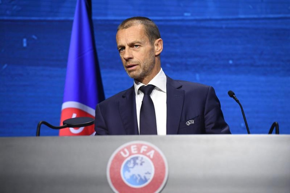 Ceferin attaque les dirigeants des clubs de la Super League. efe