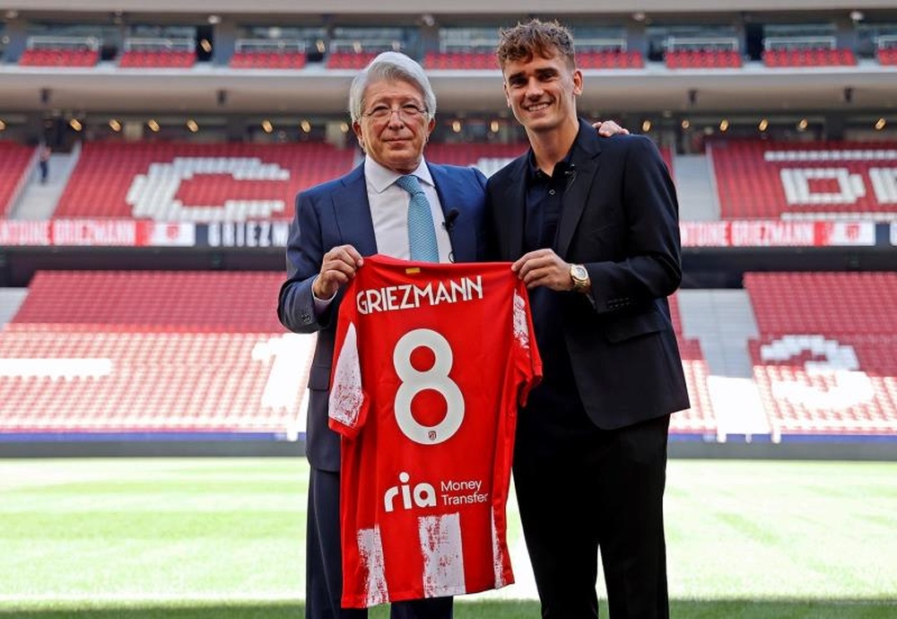 Griezmann s'exprime sur son retour à l'Atlético. EFE