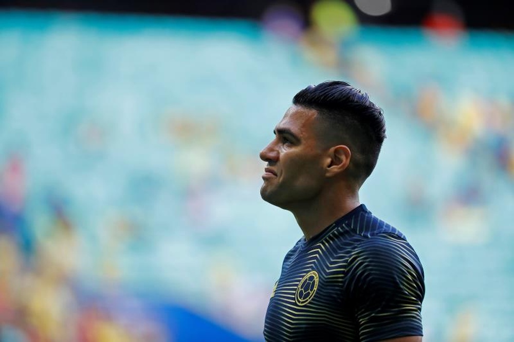 Falcao portera le numéro 3 au Rayo Vallecano. efe