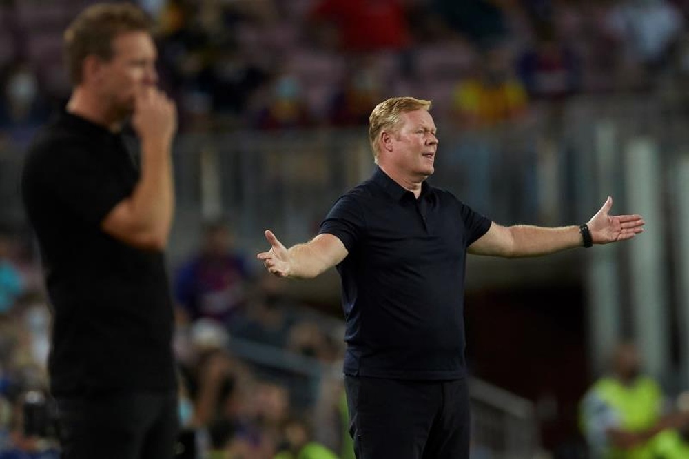 L'avenir de Koeman menacé après la défaite face au Bayern ? EFE
