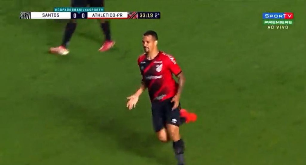 Paranaense, primer semifinalista. Captura/SportTV