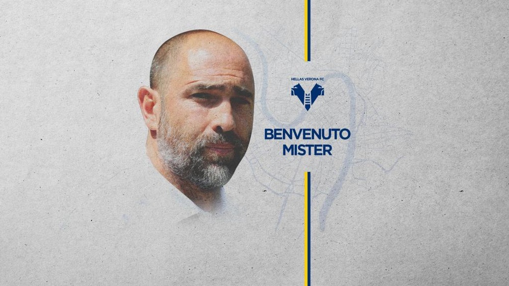 El mítico Igor Tudor, nuevo técnico del Hellas Verona. HellasVeronaFC