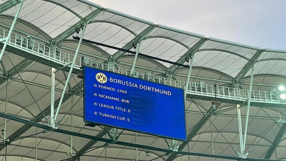 Un despiste del Besiktas se hizo viral. BVB/Twitter