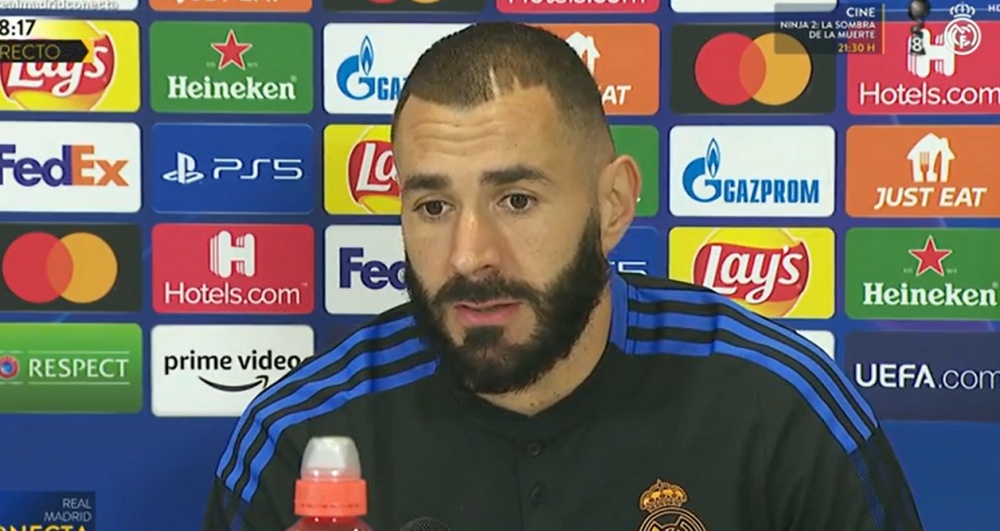 Benzema : Nous sommes une équipe très forte. Captura/RealMadridTV
