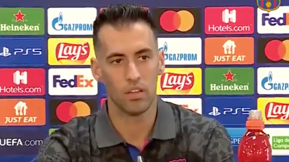 Sergio Busquets s'est exprimé en conférence de presse avant le match contre le Bayern. FCBarcelona