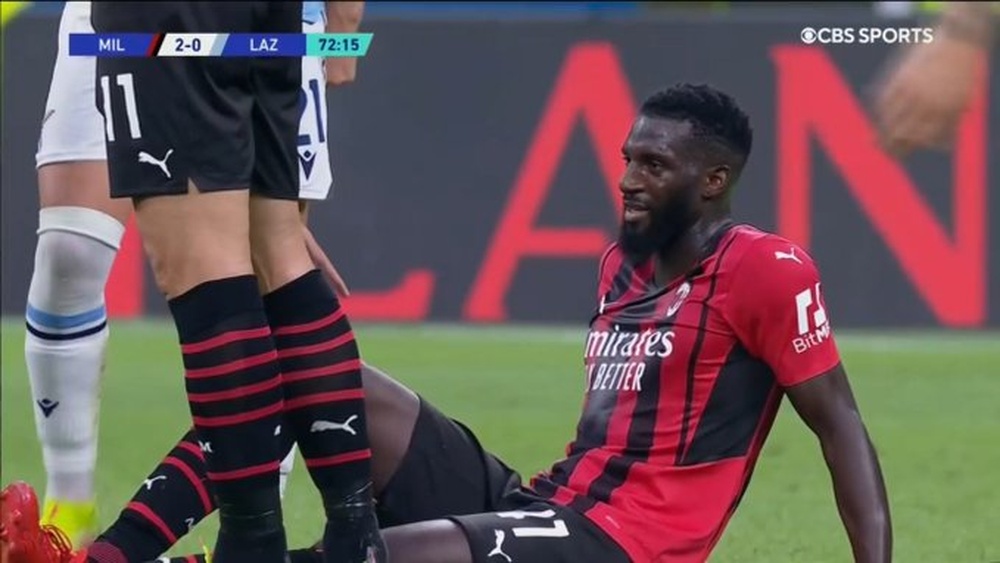 O terrível regresso de Bakayoko.Captura/CBS