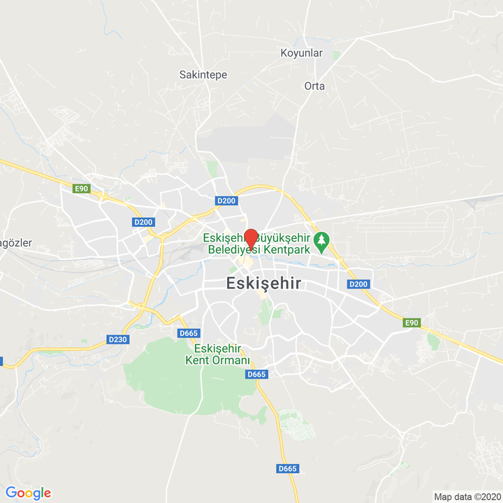 eskisehir haritasi google maps