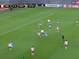 Zielinski tucked home to finish off the move. Screenshot/Sky