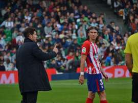Filipe Luis reconnaît les défauts de Diego Simeone. BeSoccer