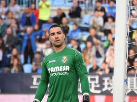 Asenjo da por bueno el punto. BeSoccer/Archivo