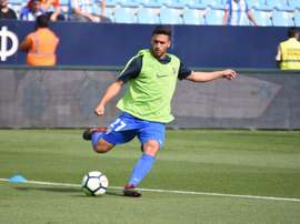 Álex Robles y Juan Cruz se presentaron ante La Rosaleda. BeSoccer