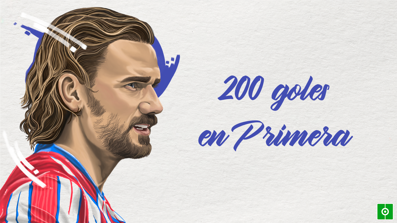 Griezmann alcanza los 200 goles en Primera División