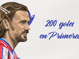 Griezmann alcanza los 200 goles en Primera División
