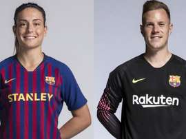 Ter Stegen e Alexia Putellas ganham prêmio. FCBarcelona