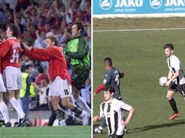 On the left, Bayern-Manchester United; and on the right, Bath-Weston Super Mare. BeSoccer