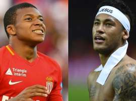 Mbappe and Neymar are set to link up in the French capital. EFE/AFP/BeSoccer