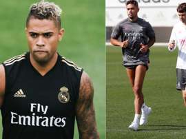 Mariano (L) before and after (R) the coronavirus and the operation. EFE/RealMadrid