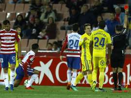 El Cádiz cayó derrotado en Los Cármenes. LaLiga