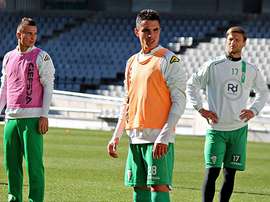 Abel Moreno jugó 13 partidos con el Córdoba el pasado curso. CórdobaCF
