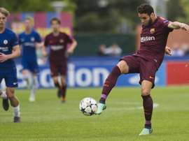 Abel Ruiz fidèle au club. Twitter/FCBMasia