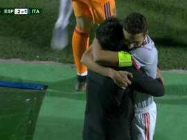 España se gusta y se mete en semifinales. Captura/RTVE