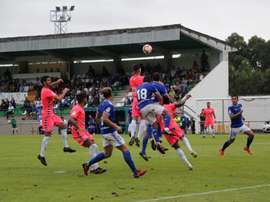 El Lugo logró remontar al Oviedo. Twitter/CDeportivoLugo