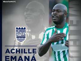 El camerunés pone rumbo a la Super Liga India. MumbaiCF
