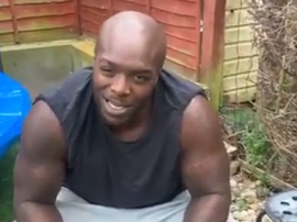 He shared a video. Screenshot/daRealAkinfenwa