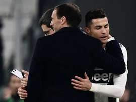 Allegri fala sobre Cristiano. AFP