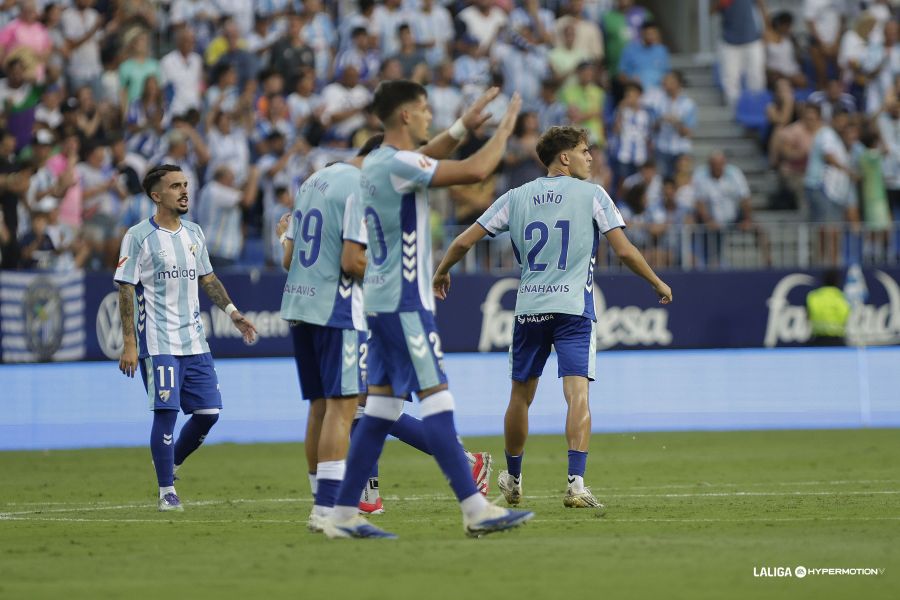 Niño encuentra la virtud del Málaga en el error del Eibar