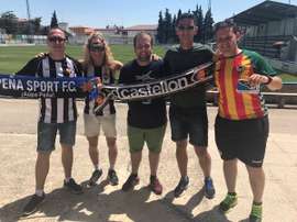 El gesto de deportividad del Peña Sport con el Castellón se ha vuelto viral. Twitter/Pepote43
