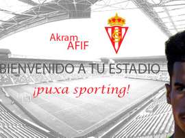 Afif, nuevo jugador del Sporting. RealSporting