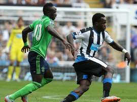 Tioté dejará el Newcastle para poner rumbo a China. AFP