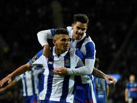 Soares scored twice to propel Porto to victory. AFP