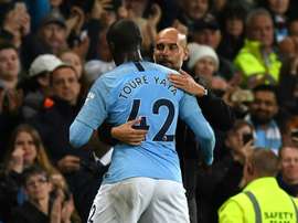 Toure only made ten appearances for Man City last season. AFP