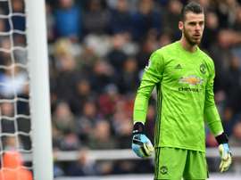 De Gea could leave. AFP