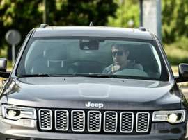 Ramsey first back at Juve training, Ronaldo in quarantine. AFP