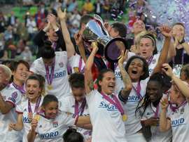 Lyon women still waiting for title despite season ending. AFP